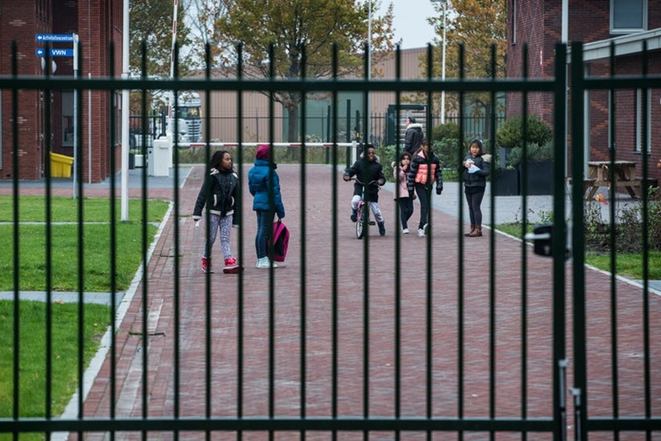 Foto ter illustratie. 