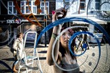 thumbnail: Vorig jaar kon tijdens The Big Draw Heerlen iedereen zich uitleven op etalages.