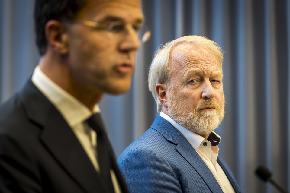 Mark Rutte en Jaap van Dissel 