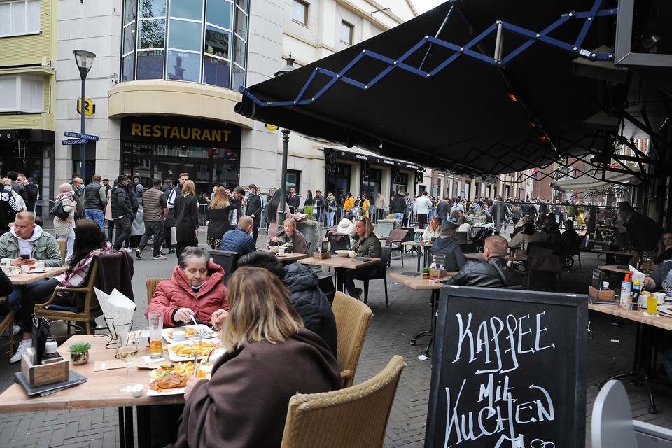 Het was erg druk dit weekend in Venlo-centrum. 
