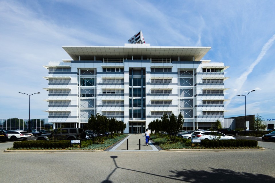 Het hoofdkantoor van VDL in Eindhoven. 