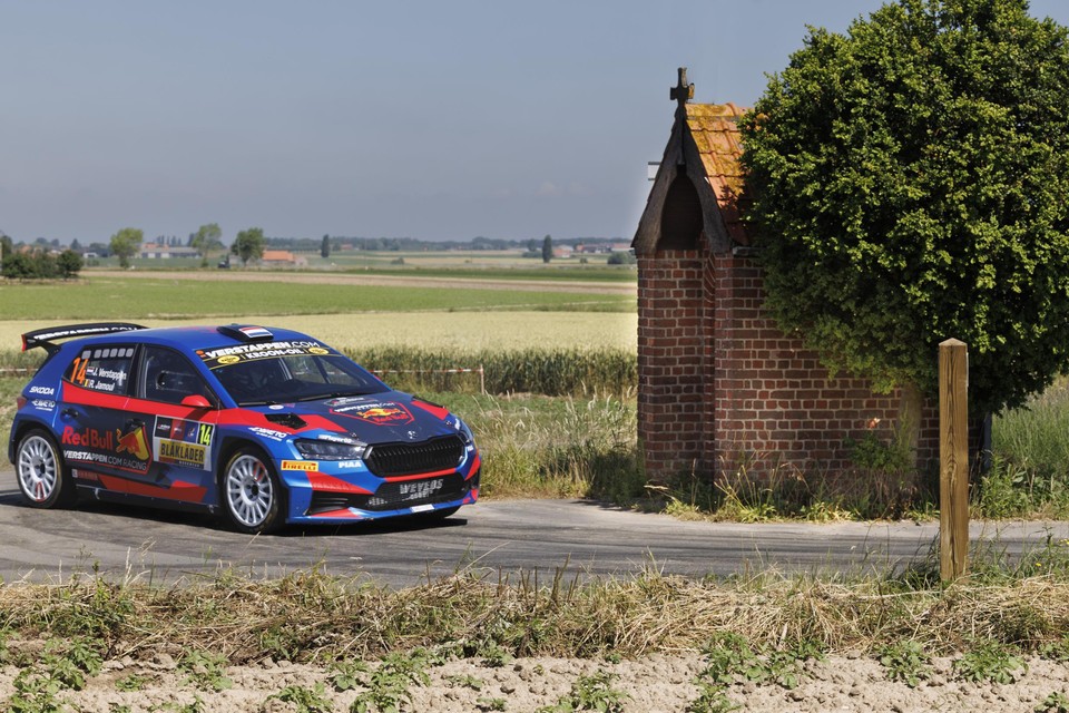 José Verstappen in de Skoda.