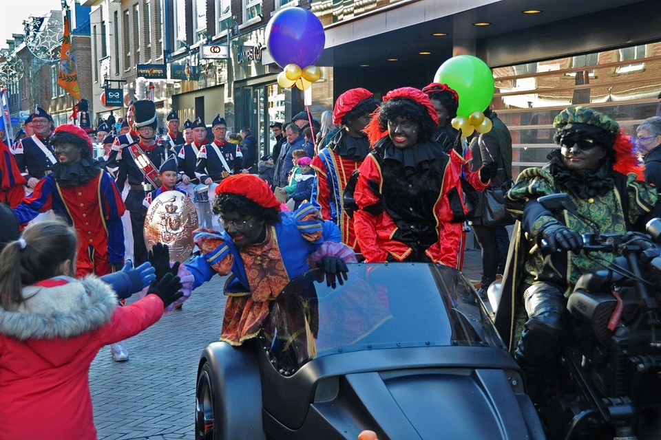 Intocht van Sinterklaas in Venray in 2018. 