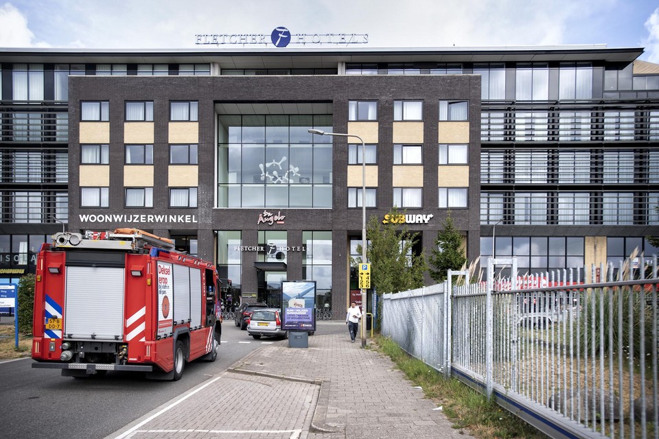 Zondagmiddag ontstond er tijdens het WMC brand op het dakterras van restaurant Da Angelo in het Parkstad Limburg Stadion. 
