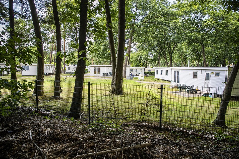 Aan de rand van vakantiepark ‘De Berckt’ in Baarlo.