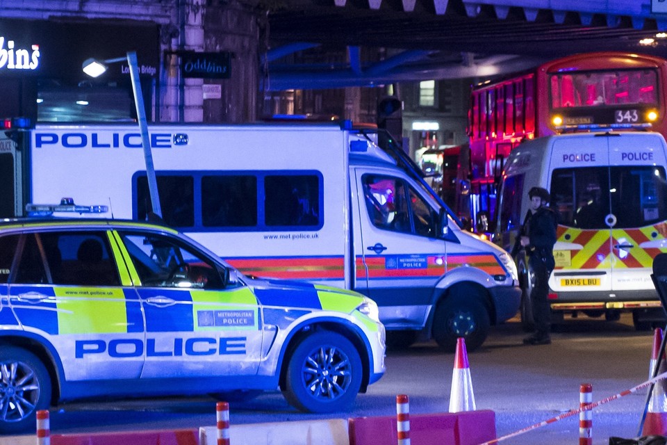 Bij de dubbele aanslag in Londen kwamen zeven mensen om.