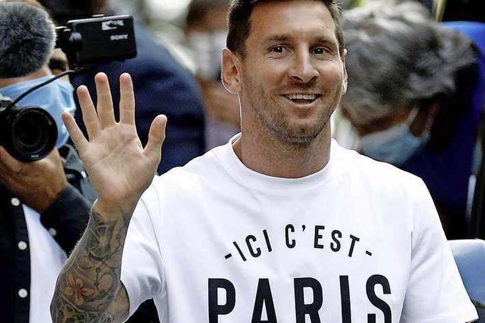 Lionel Messi is in Frankrijk. 