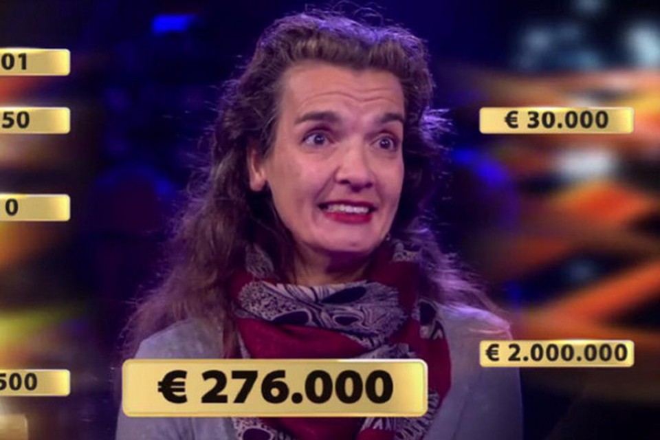 Marja twijfelt: doorspelen of naar huis gaan met 276.000 euro? 