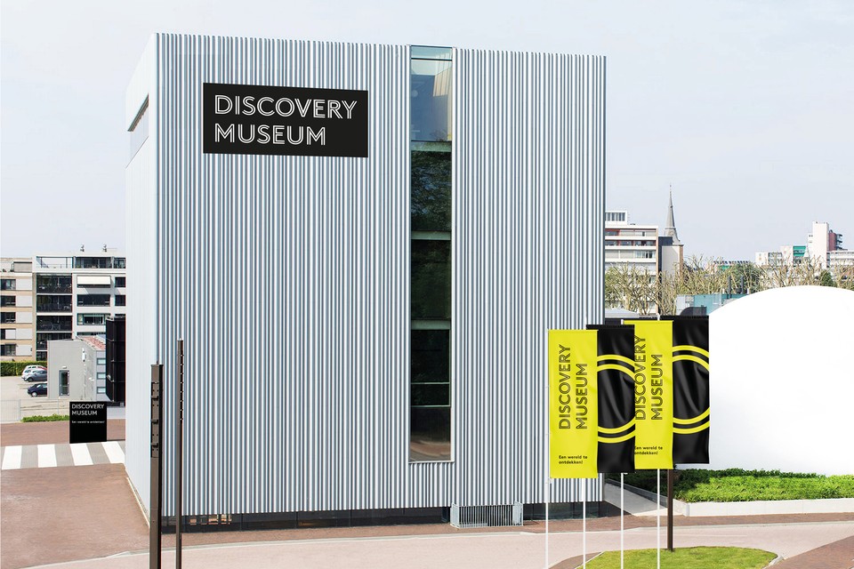 Nieuwe huisstijl van het Discovery Museum in Kerkrade. De oude naam ‘Cube’ verdwijnt. 