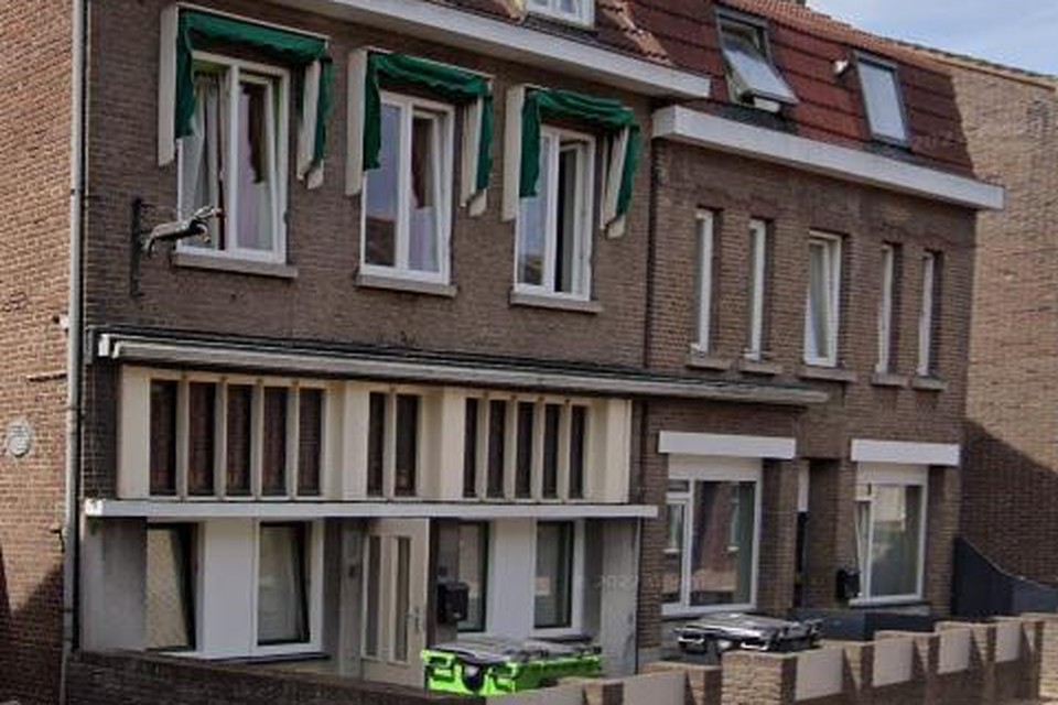 Het pand voor arbeidsmigranten in Wijlre.