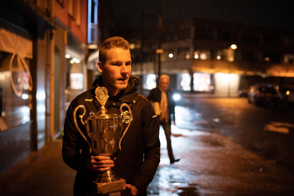 Mike Teunissen werd maandag uitgeroepen tot Limburgs wielrenner van het jaar.  