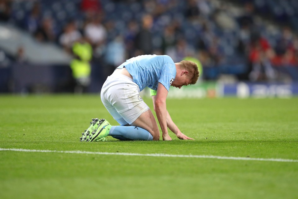 Kevin De Bruyne is geveld. 