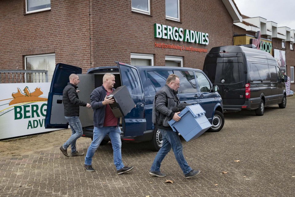 In november 2018 deden FIOD, NVWA en politie een inval bij Bergs Advies in Heythuysen. 