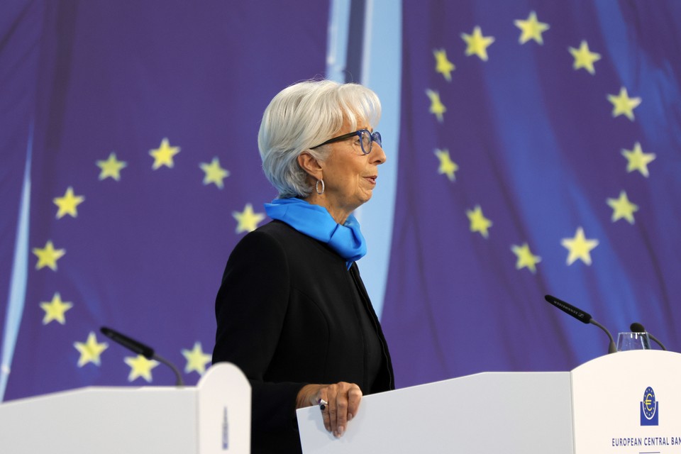 ECB-president Christine Lagarde.  