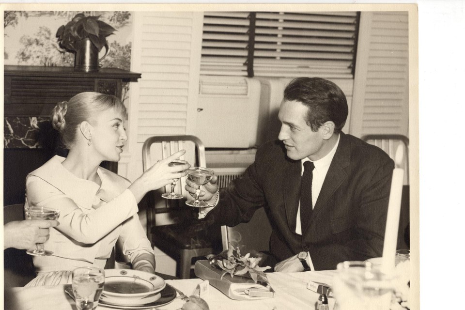 Het acteurskoppel Joanne Woodward en Paul Newman trouwde in 1958. 