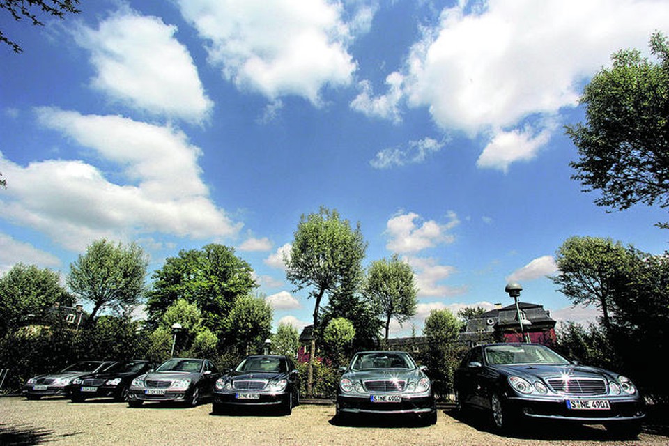 Mercedes dag op Chateau Sint Gerlach in Houthem 