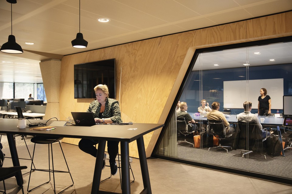 Het nieuwe kantoor van Avanade op de campus in Heerlen. 