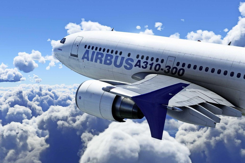 In MS Flight Simulator kan onder meer met deze Airbus worden gevlogen. 