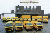 thumbnail: De drukkerij en het wagenpark van het Limburgs Dagblad in 1985. Dit jaar werd het gebouw gesloopt.