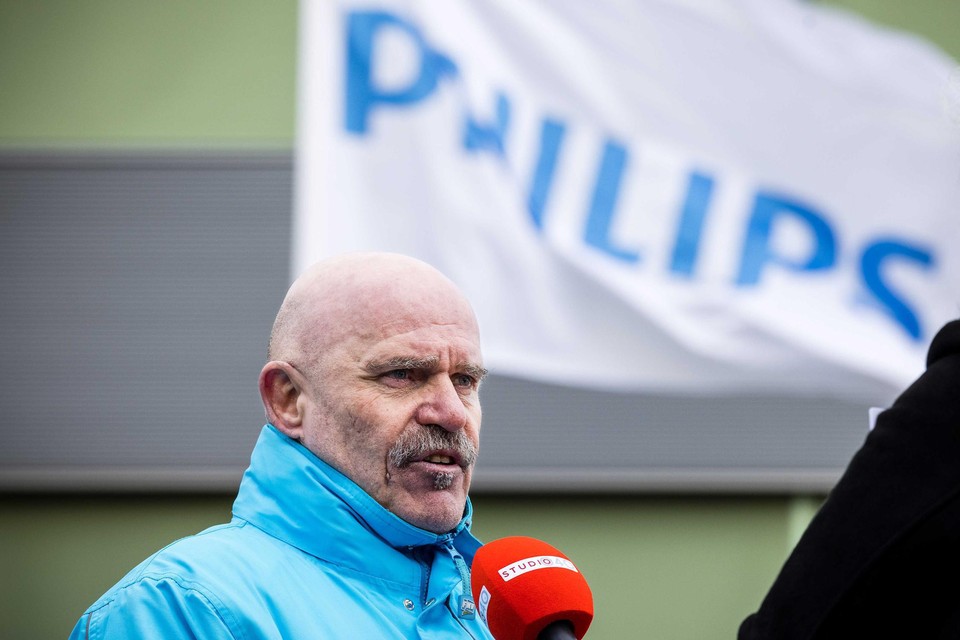FNV-vakbondsman Hans Wijers: „het is nog maar de vraag of de ontslagen gaan helpen.”