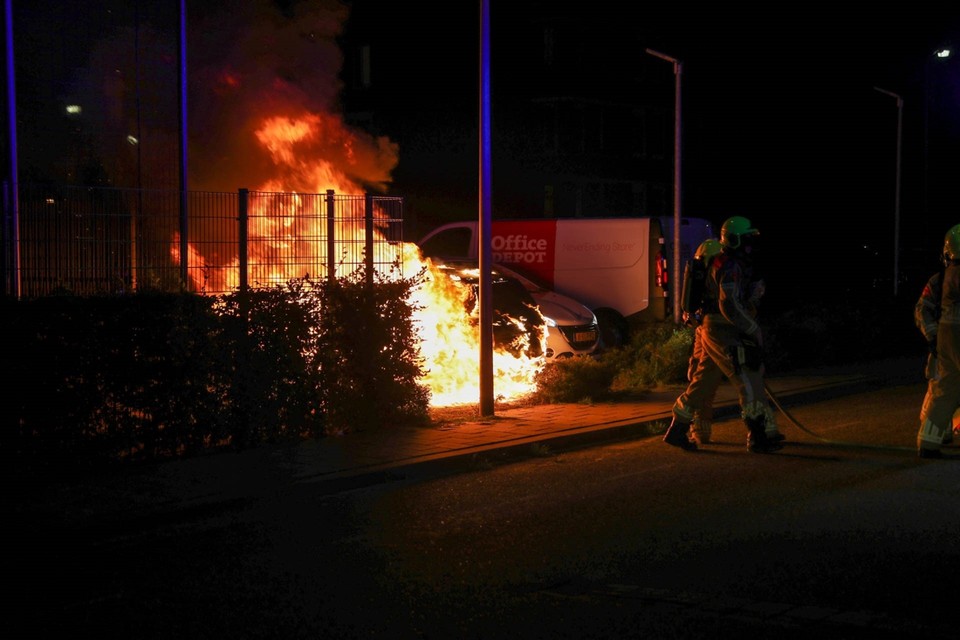 De brand aan de Sutjensstraat. 