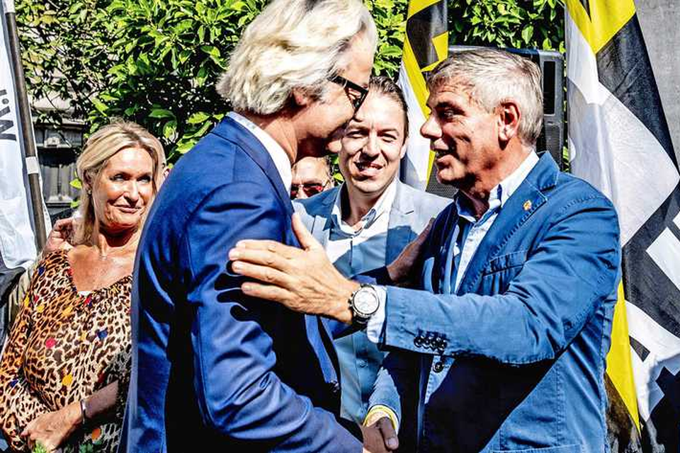 Geert Wilders en Filip Dewinter. 