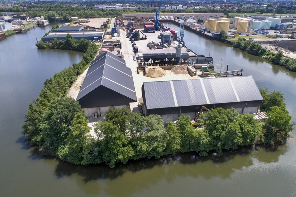 Het bedrijf Kalle Bakker in de Alexanderhaven wil in de toekomst ook bescherming tegen hoogwater. 