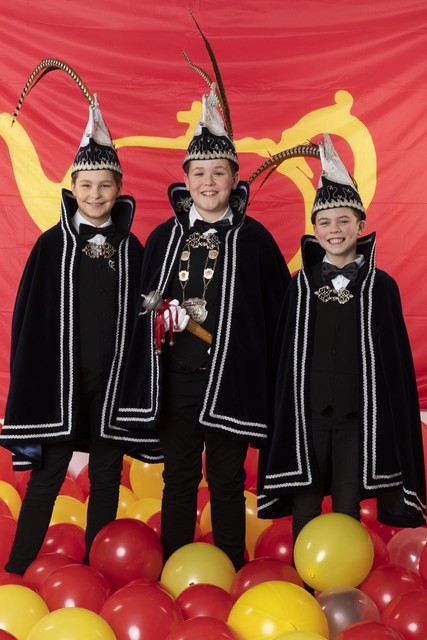 Het jeugdtrio van 2023.