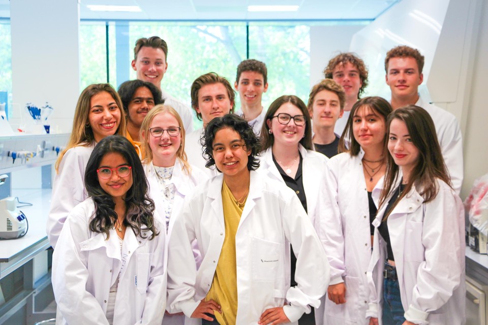 Veertien UM-studenten met allerlei internationaliteiten werken samen aan het onderzoek onder de naam MSP-iGEM. 