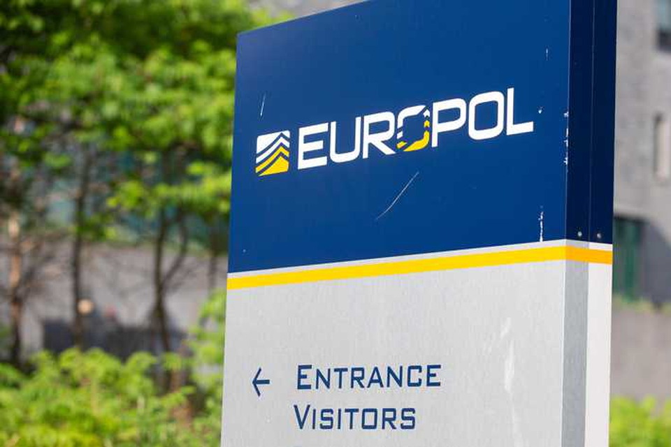 De Europese opsporingsdienst Europol in Den Haag. 