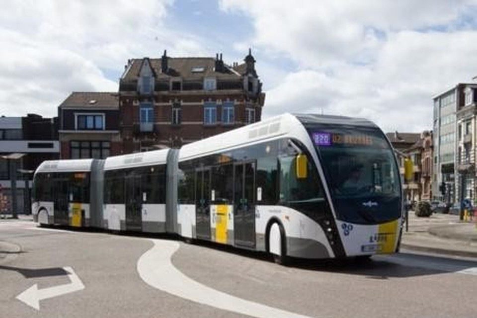 De trambus, waar Vlaanderen op aandringt. 