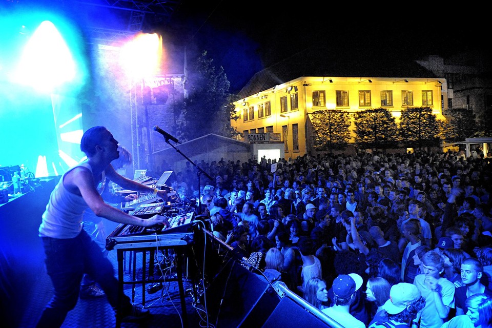 Impressie van de dertiende editie van het Booch Festival in 2010.