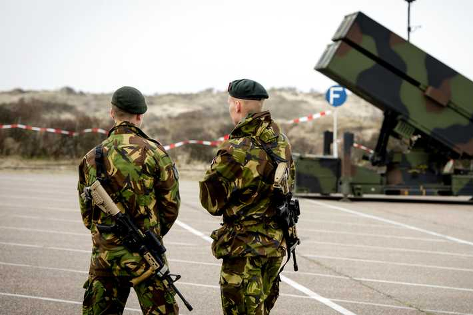 het NAM-terrein aan de Leeweg is een luchtafweerraket geplaatst voor de Nuclear Security Summit (NSS) in Noordwijk in 2014. 