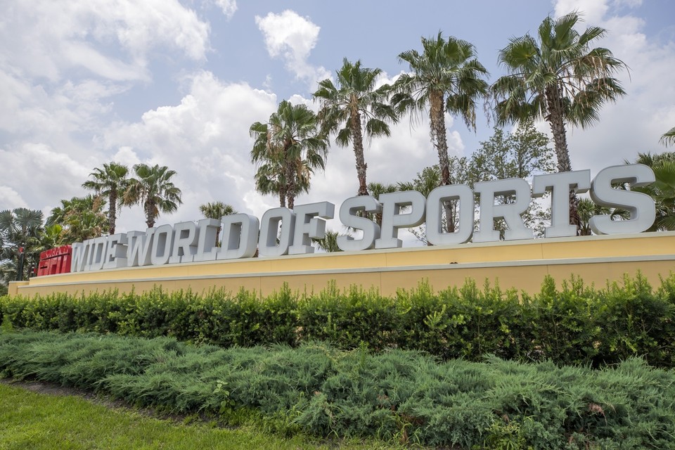 Sportcomplex Wide World of Sports in Disney World. 