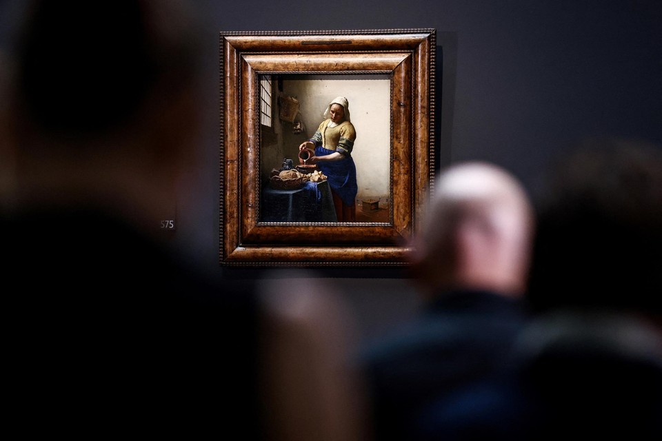 Het melkmeisje van Vermeer.