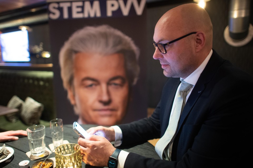PVV-lijsttrekker René Claassen.
