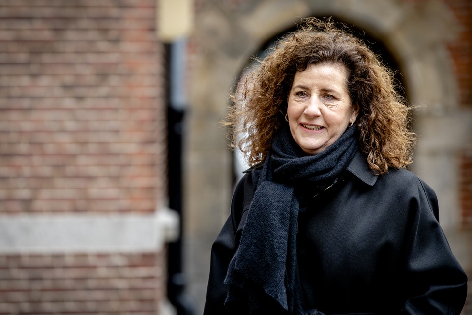 Demissionair minister van Cultuur Ingrid van Engelshoven (D66). 