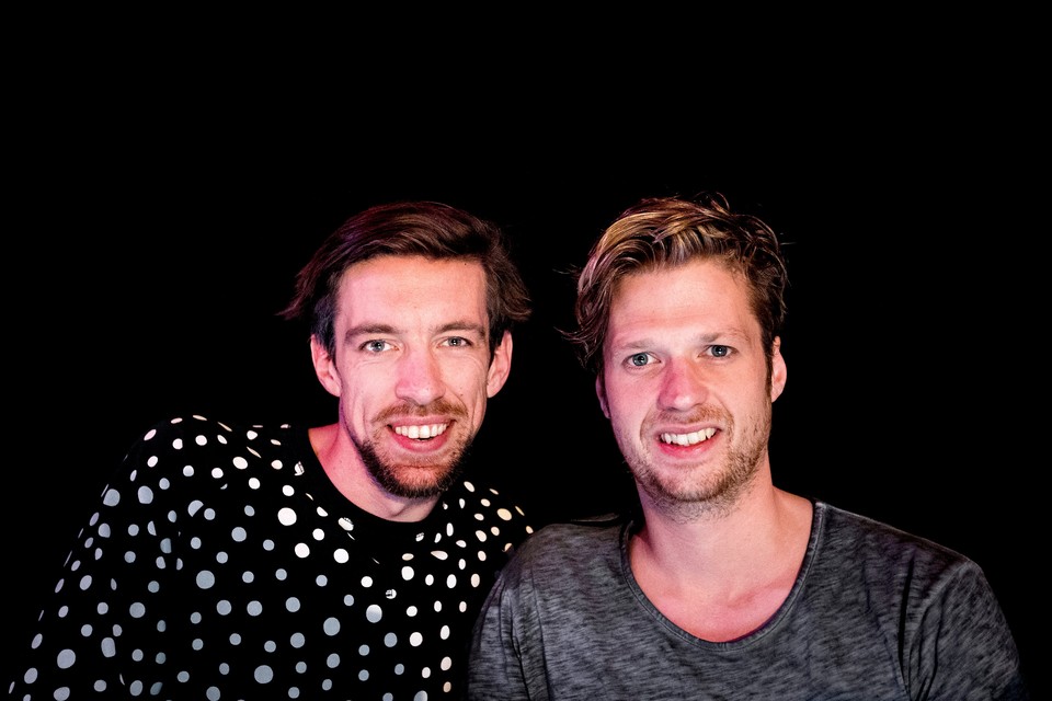 Mattie Valk (links) en Wietze de Jager (rechts)