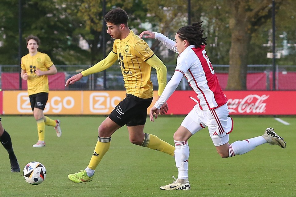 Roda en Jong Ajax hielden elkaar in evenwicht in Amsterdam.