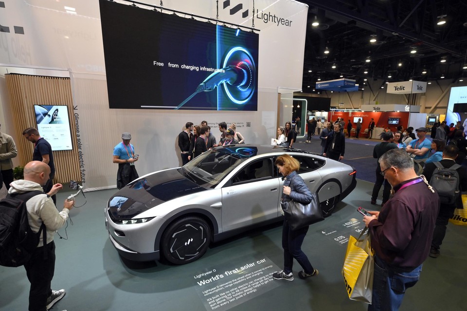 Lightyear trok in januari nog veel belangstelling op de techniekbeurs CES in Las Vegas.