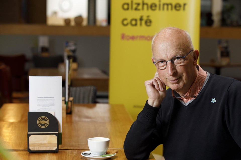 ‘Kroegbaas’ Kees Spapens van Alzheimer Café Roermond. 
