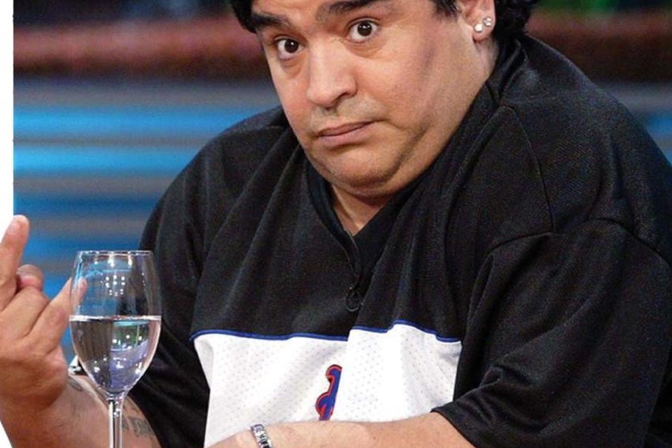 Diego Maradona, schijt aan iedereen.