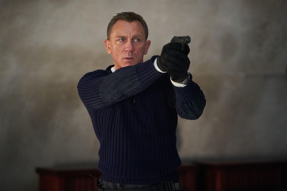 Daniel Craig in de rol van James Bond. 