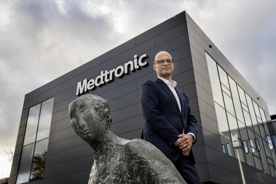 Leo Kretzers, de topman van Medtronic Nederland bij het Bakken Research Center in Maastricht. 