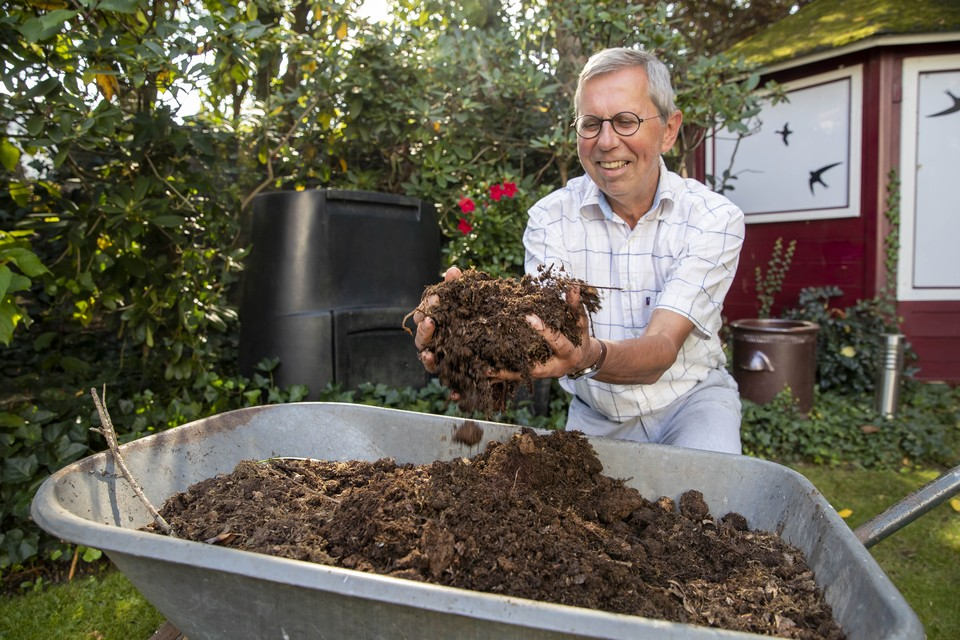 Door met compost te werken denkt Tjeu Rietjens een stof te hebben gevonden die het lichaam helpt een antioxidant aan te maken. 