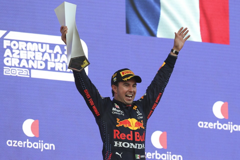 Sergio Pérez rijdt ook in 2022 voor Red Bull Racing. 