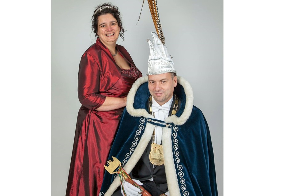 Het nieuwe prinsenpaar van De Borchgrave. 