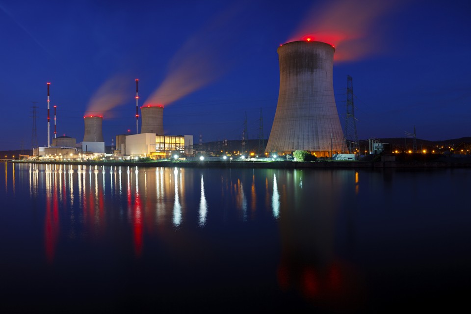 De kerncentrale in Tihange.