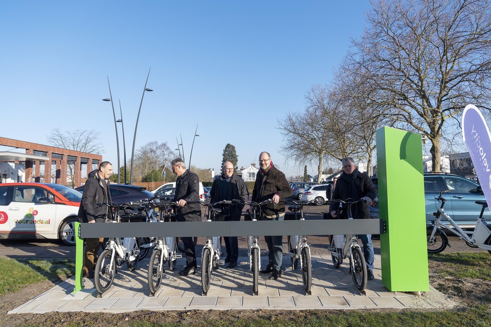 Het Velocity e-bikestation in Voerendaal. 