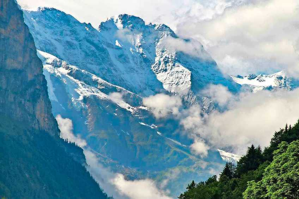 De berg Grosshorn.